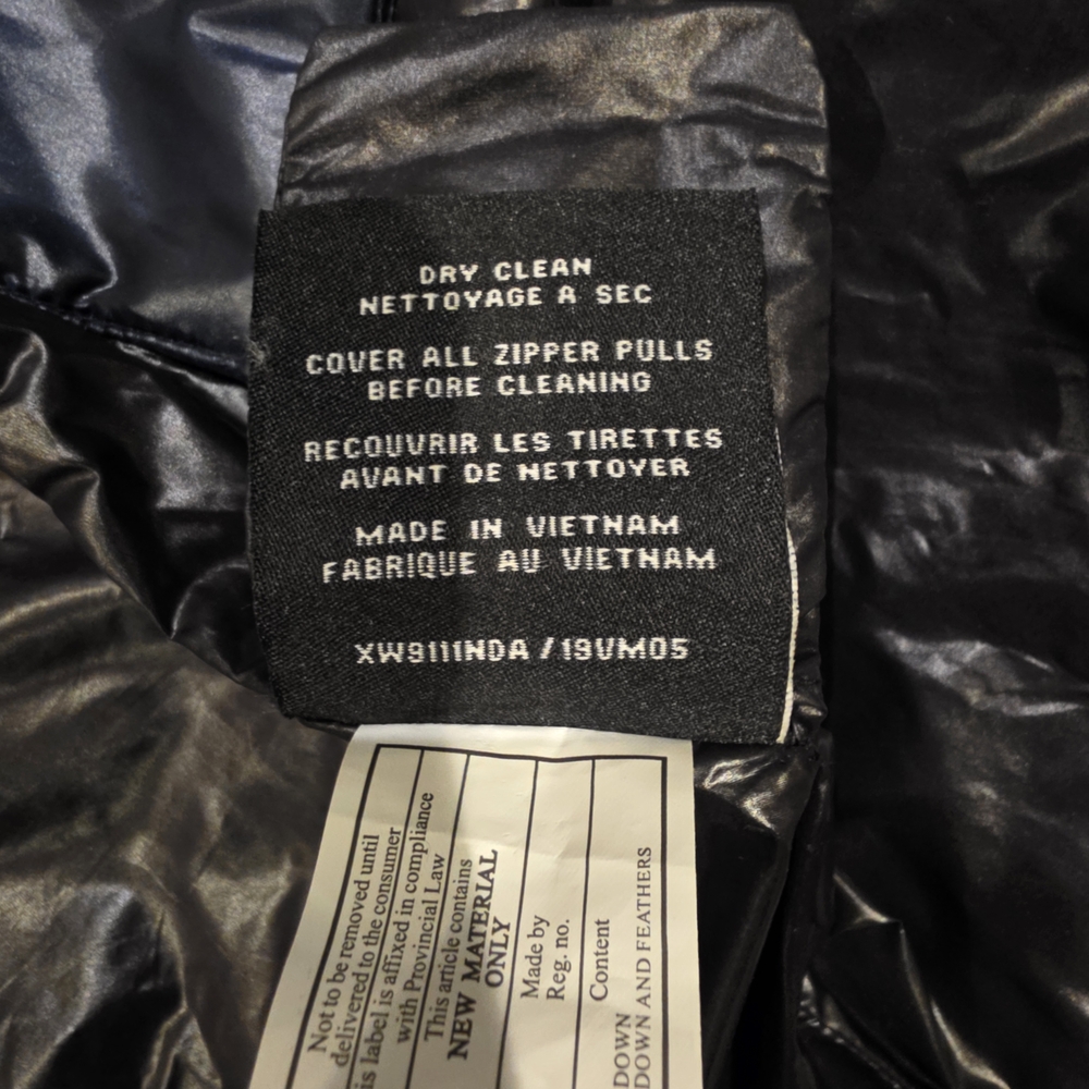 Sam. Midnight Blue Puffer Jacket Euc - image 7